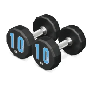Dodecagon CPU coated dumbbell (UV Printing)