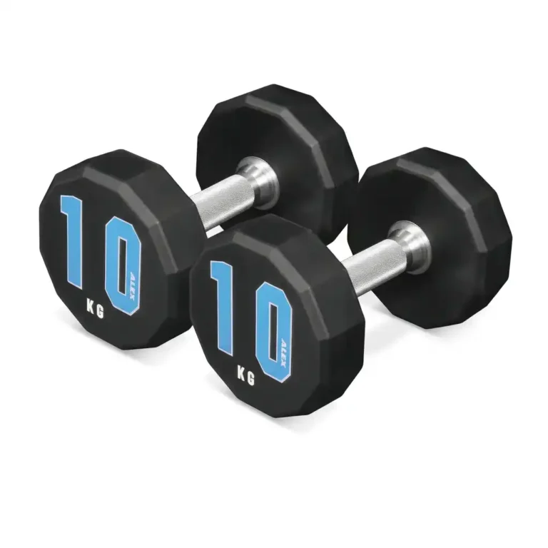 Dodecagon Cpu Coated Dumbbell (Uv Printing)