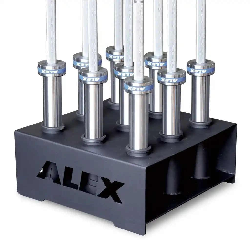 Vertical Olympic Bar Rack