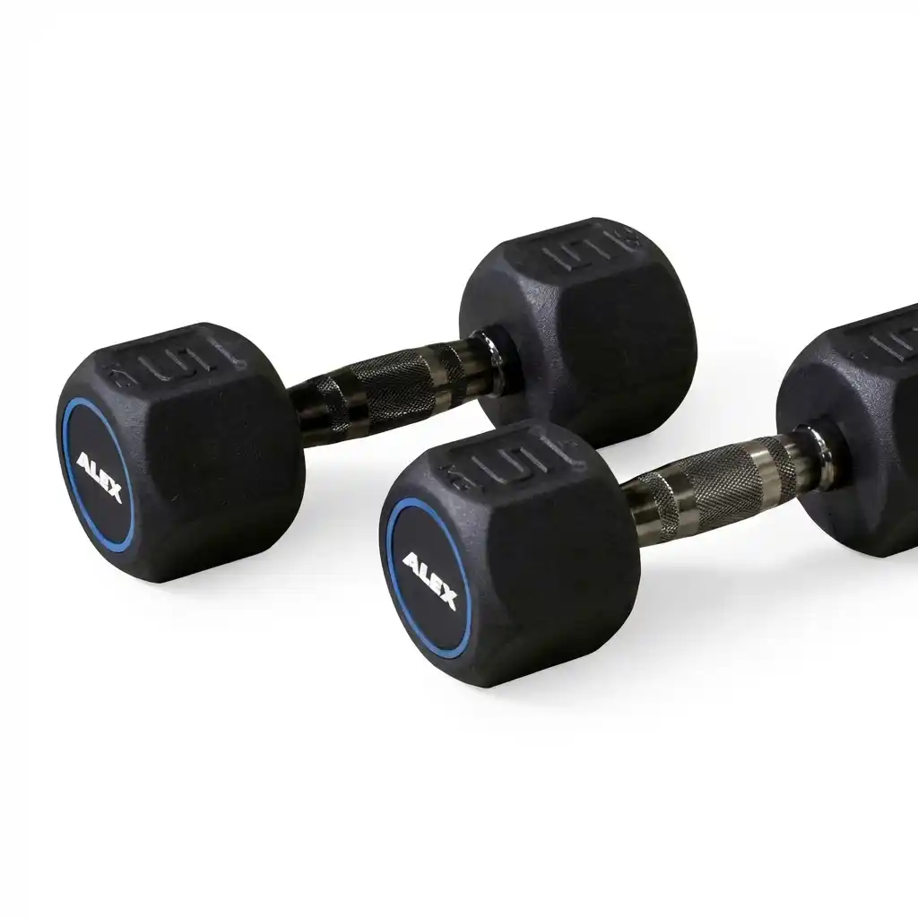 Hexagon Braille Dumbbell-C4